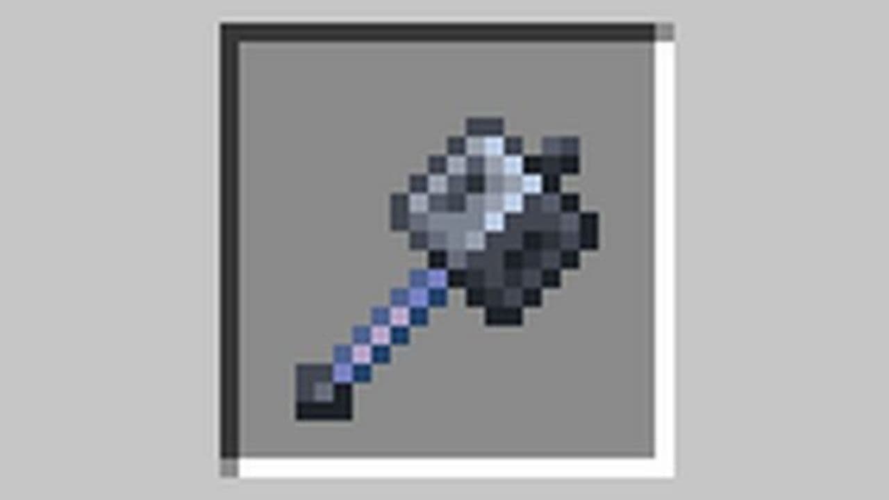 Minecraft mace recipe