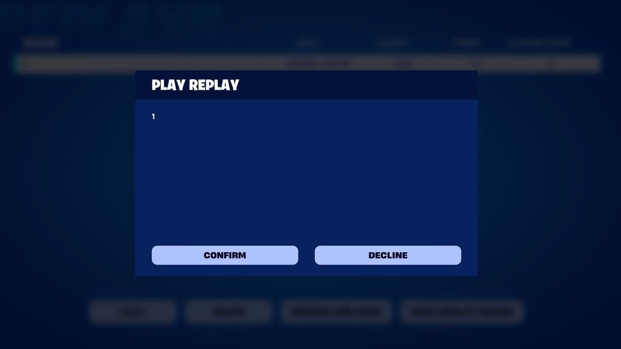 How to watch replays in Fortnite