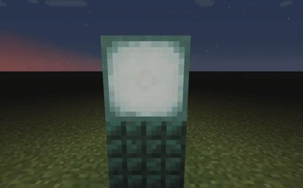Prismarine (Sea) Lantern (Image Credit: r/Minecraft)