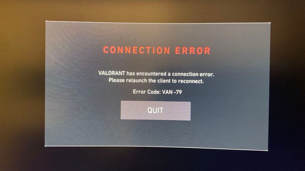 10 easy workarounds to fix VALORANT error code VAN-79 