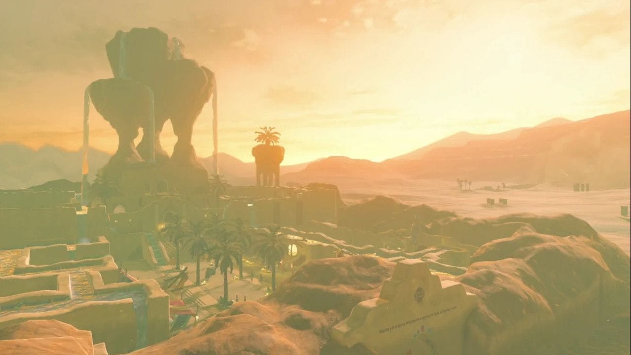 Gerudo Town in Zelda