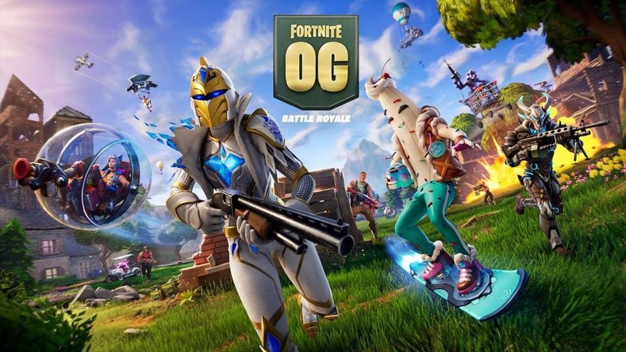 Every weapon for OG Fortnite