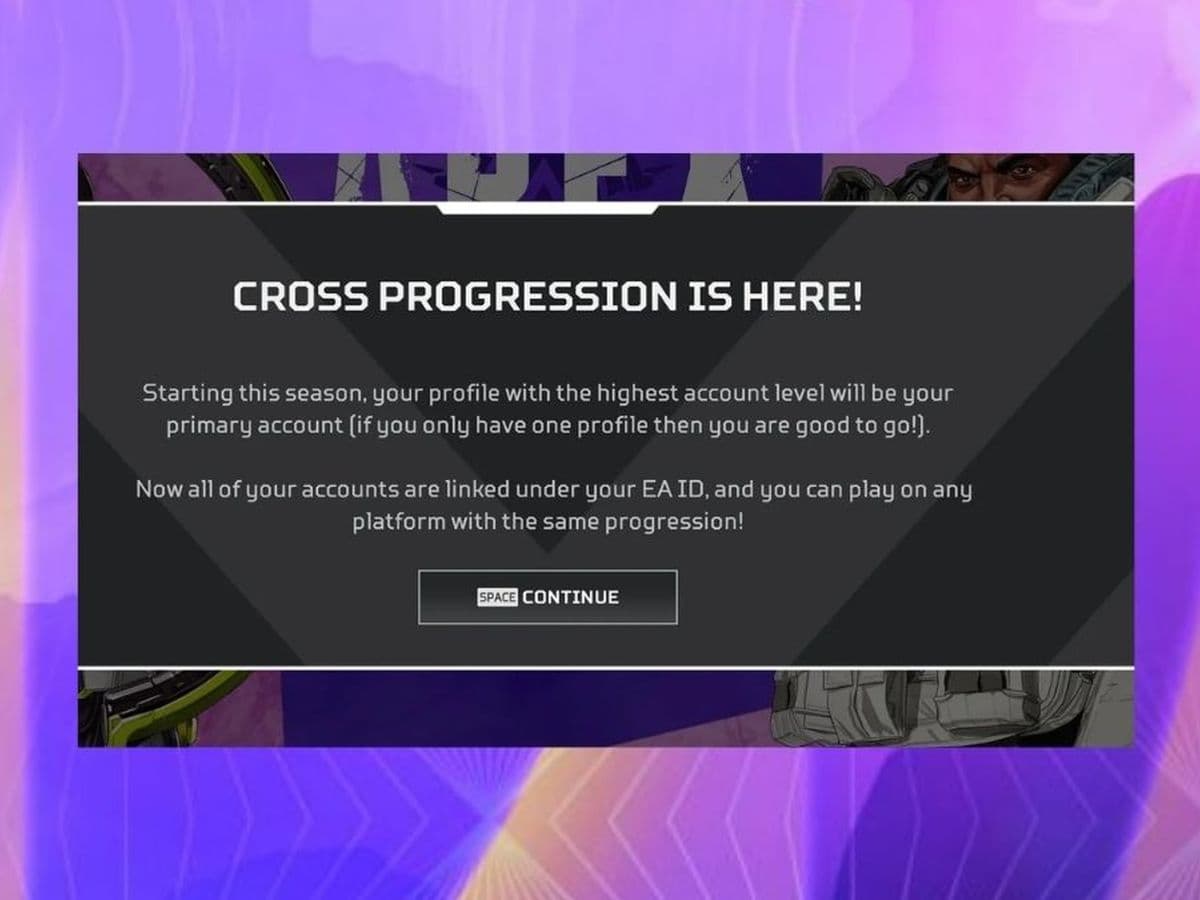 Apex Legends cross-progression