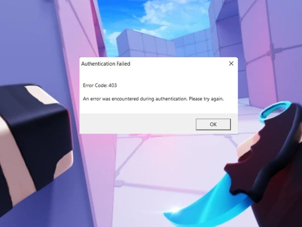 Roblox error code 403