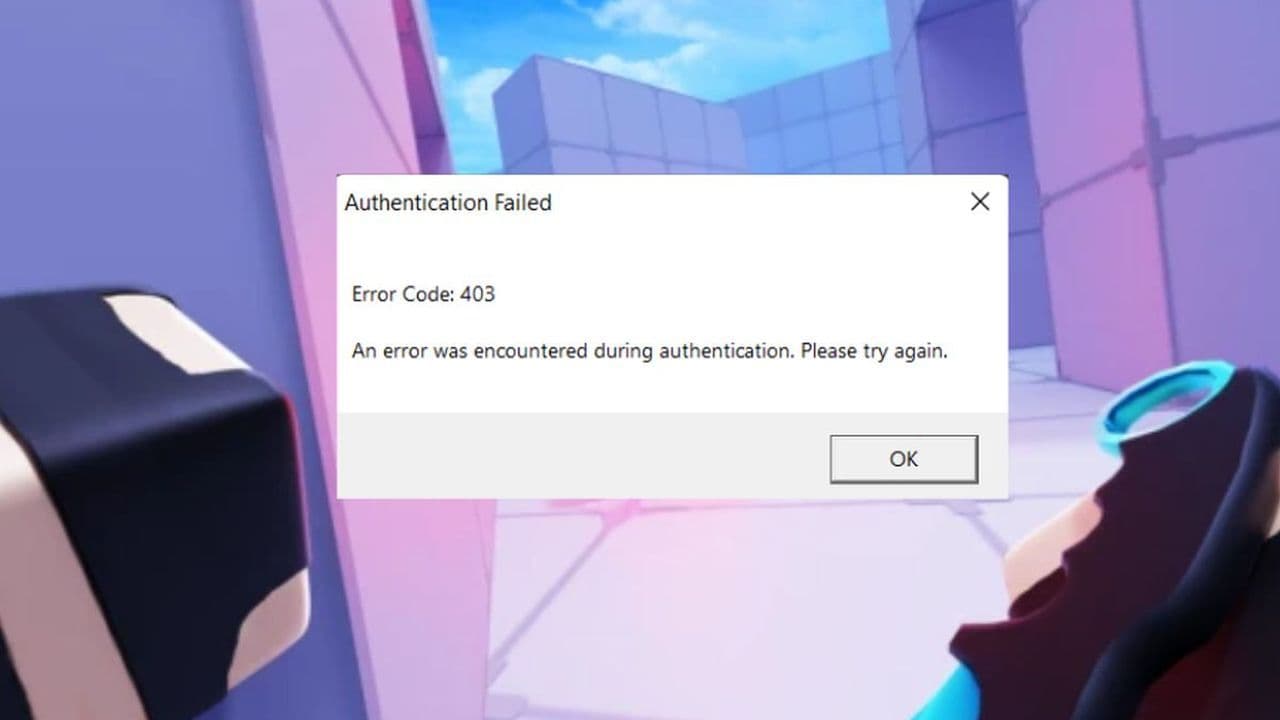 Roblox error code 403