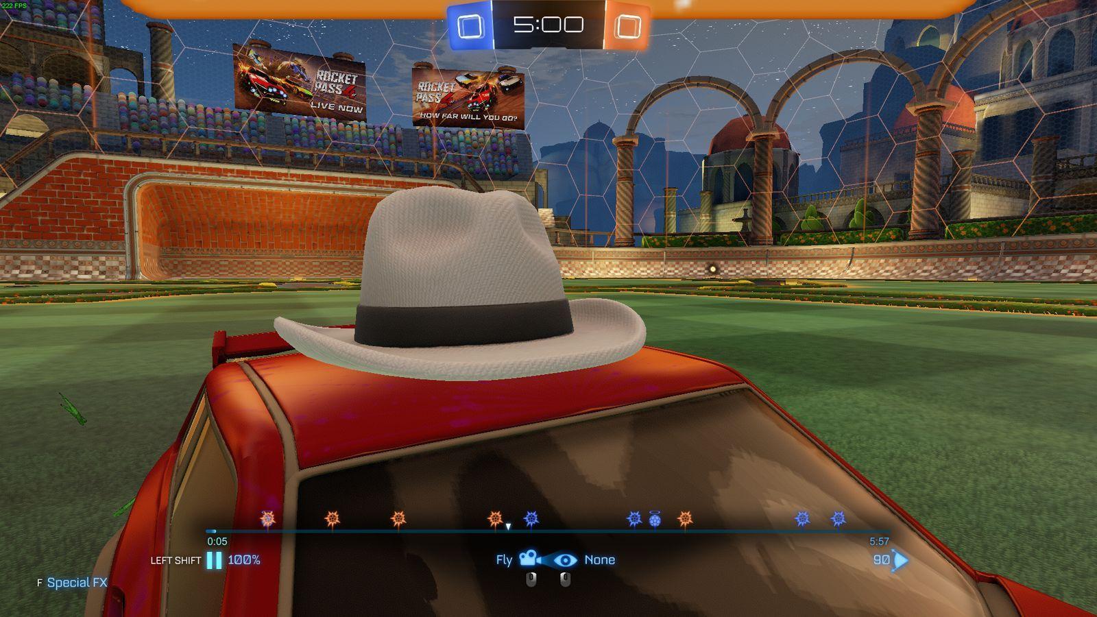 White Hat in Rocket League