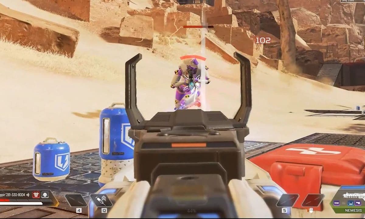 Apex Legends Firing Range aim assist