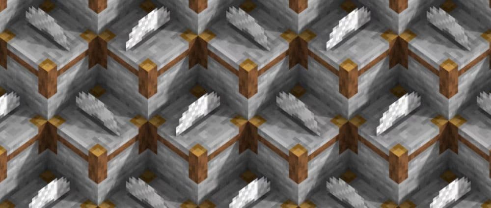 Sometimes you may find a stonecutter in one of the default villages in Minecraft (Image Credit: Minecraft)