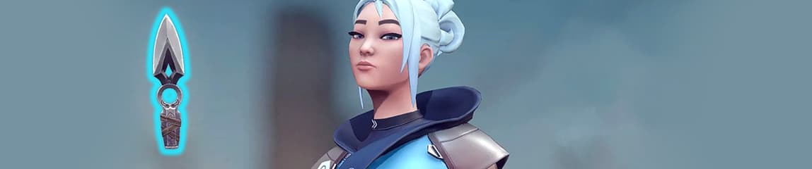 Valorant agent Jett melee knife