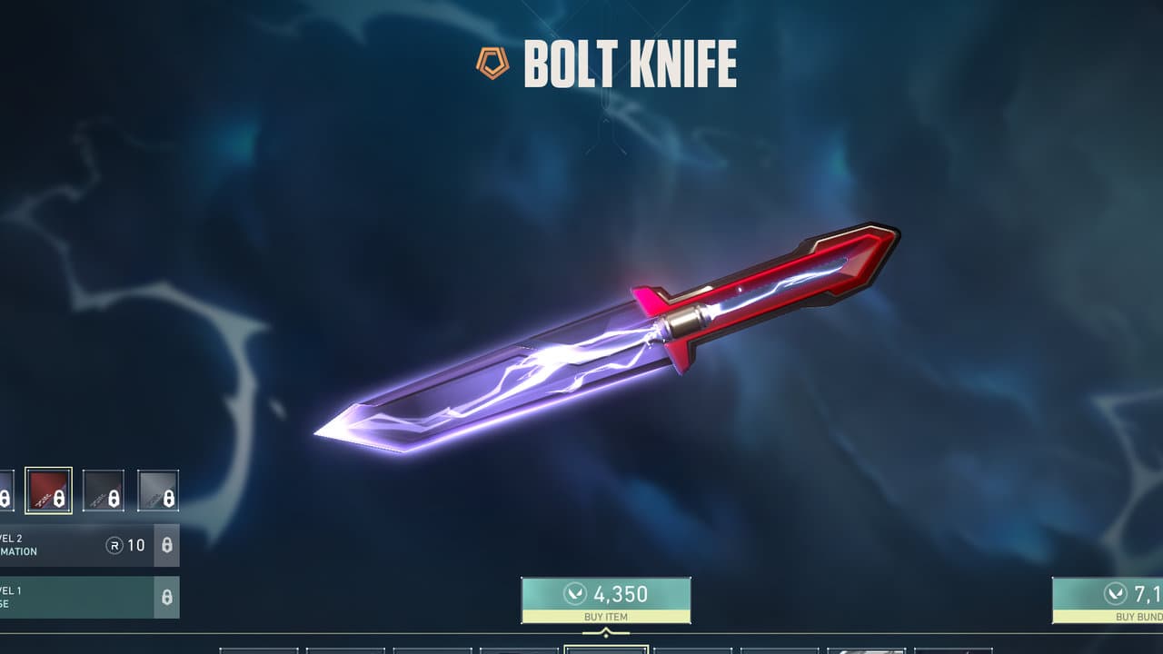 Bolt Knife (Melee)