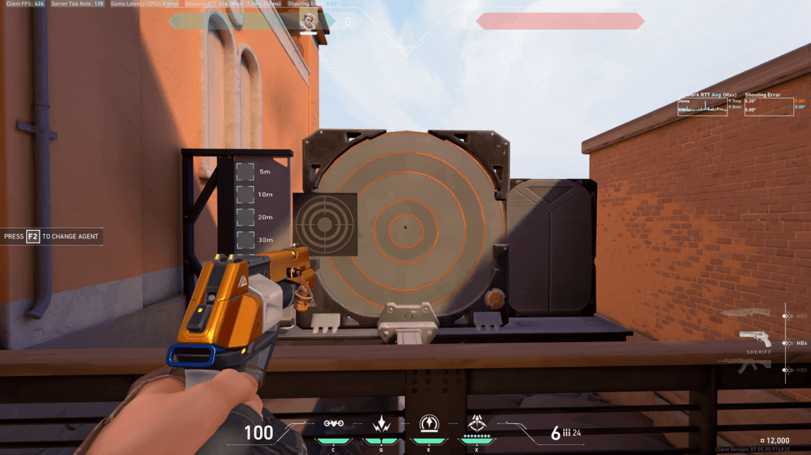 Grim Crosshair with a Sheriff