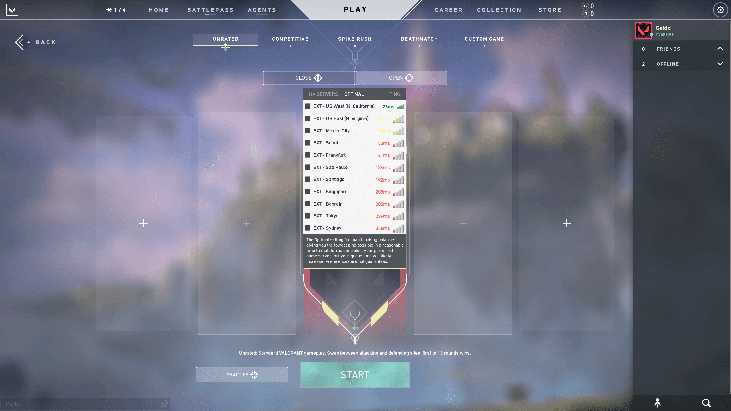VALORANT'ta daha iyi ping nasıl elde edilir