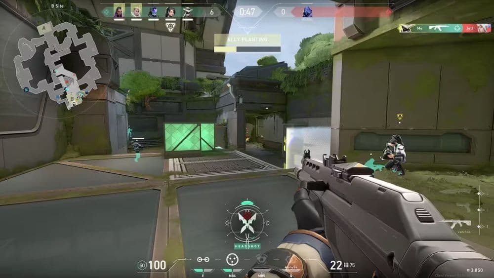 The best moving crosshair codes in VALORANT