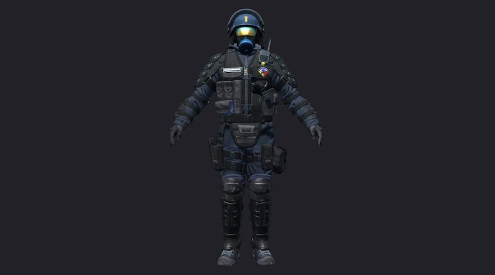 Chem-Haz Capitaine | Gendarmerie Nationale