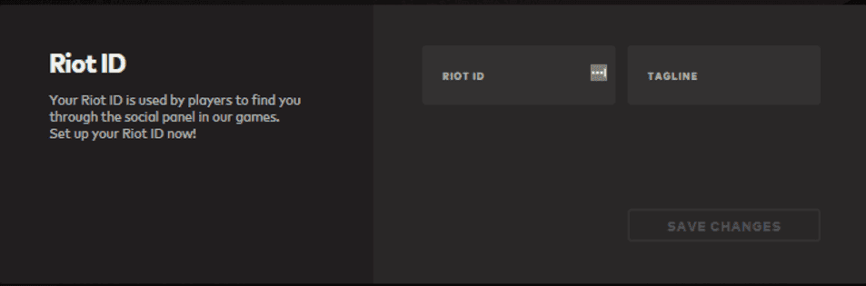 Changing Your Riot ID