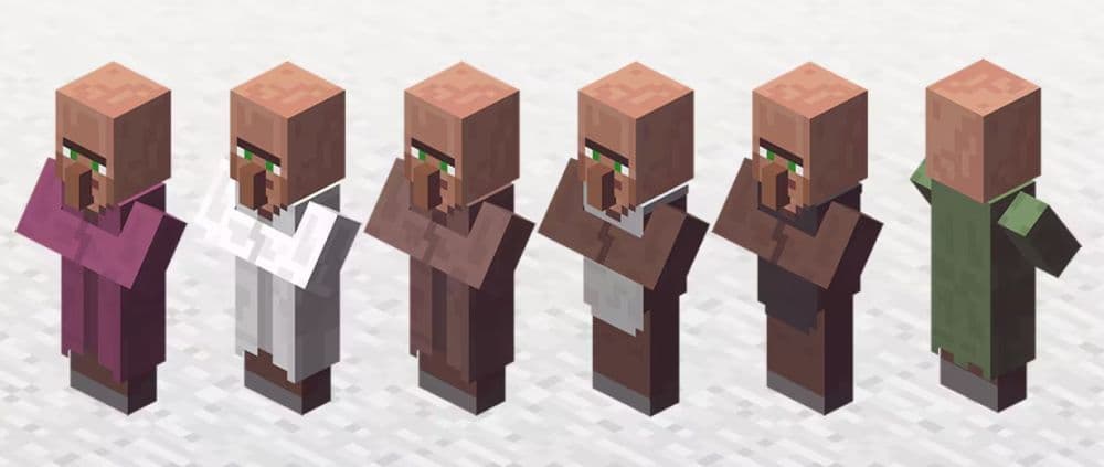 Leatherworker in Minecraft (Image Credit: Minecraft)