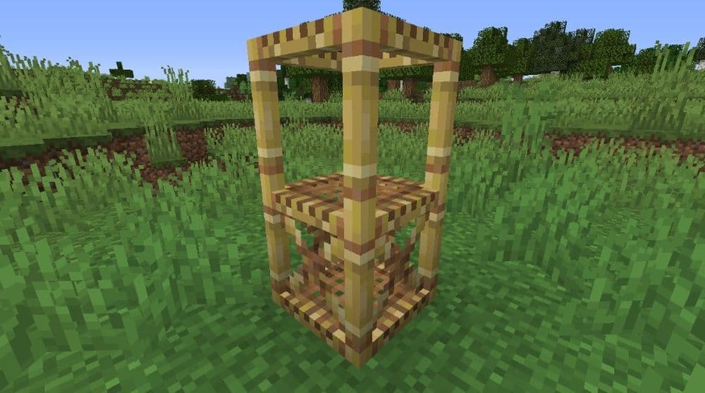 Scaffolding (Image Credit: Minecraft)