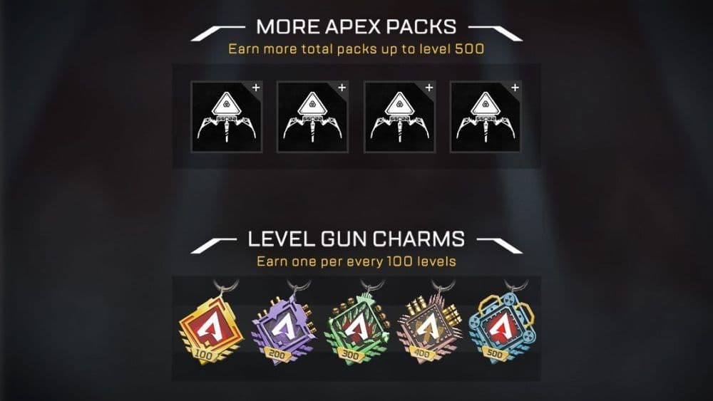 Level Gun Charms and Packs