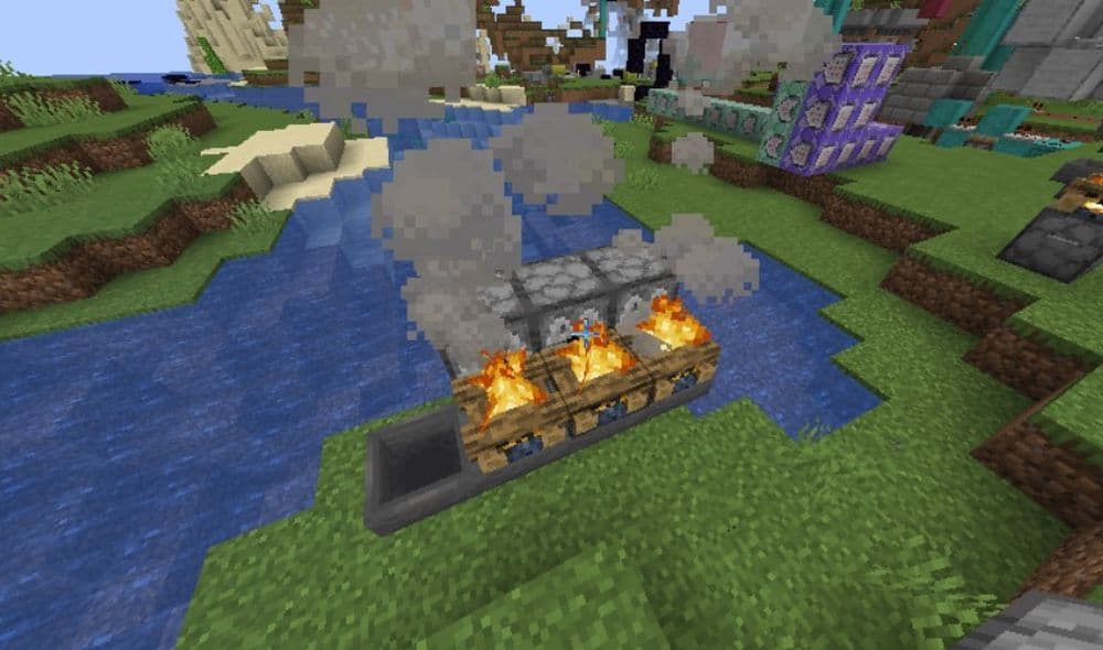Campfire (Image Credit: Minecraft)