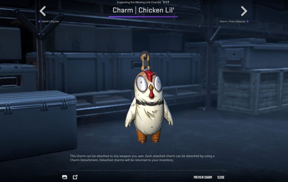 Chicken Lil’ Charm (Image Credit: Valve)