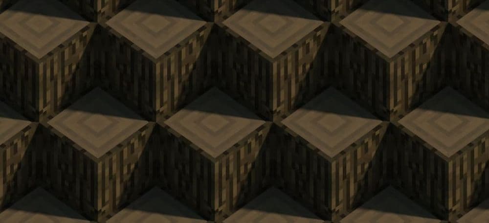 Dark Oak Wood (Image Credit: Minecraft)