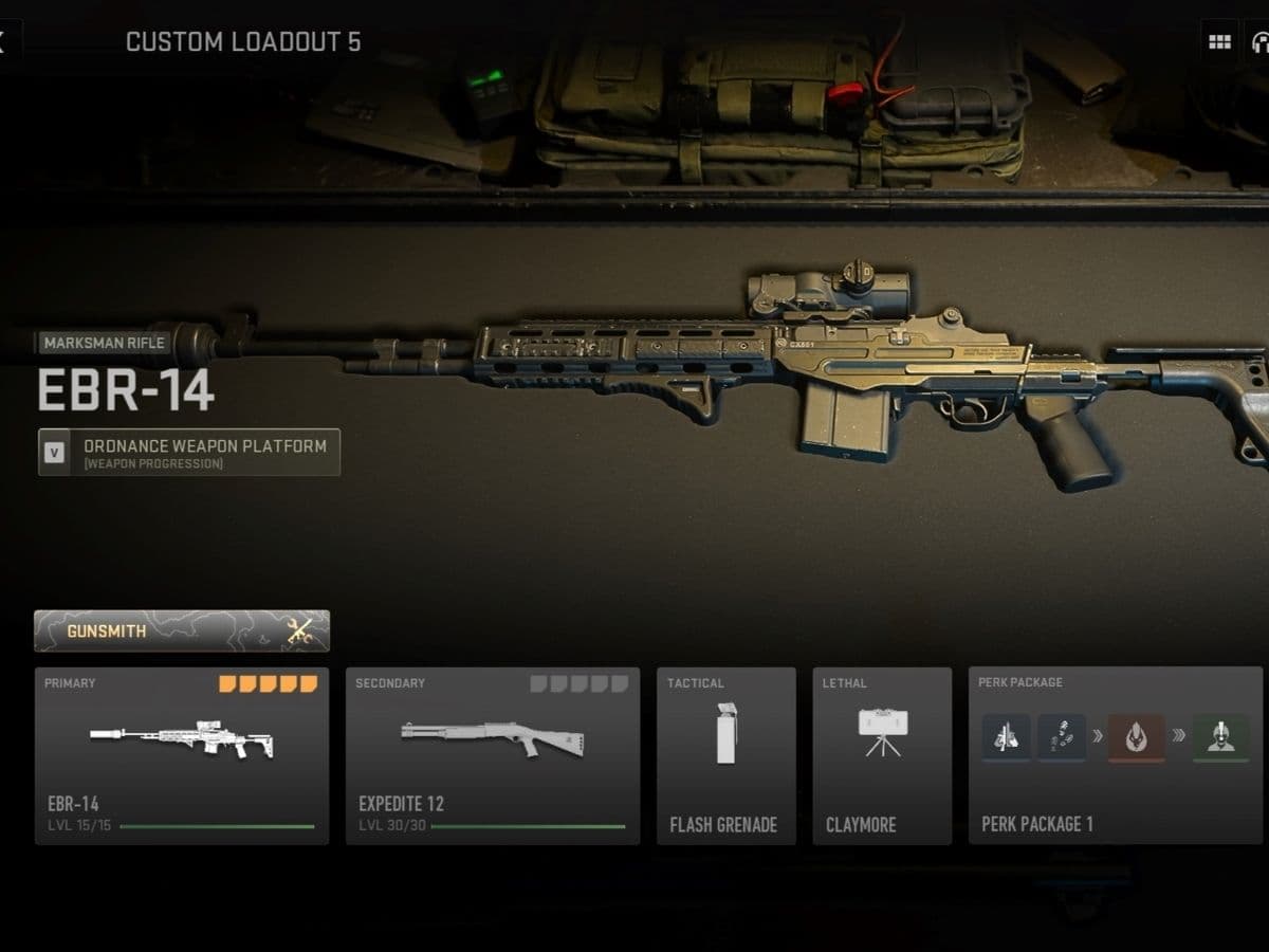 Best EBR-14 loadout for Warzone & MW3