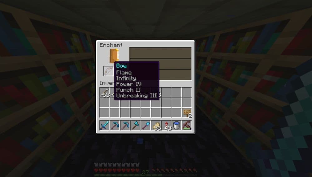 Burn enemy mobs with this enchantment (Image Credit: r/Minecraft)