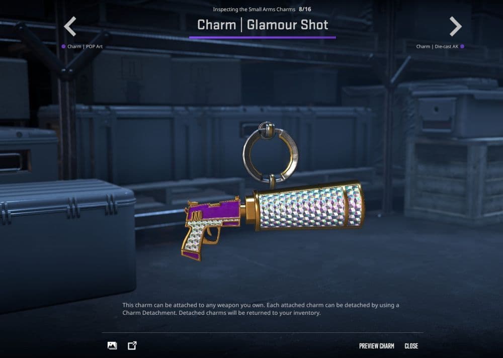 Glamour Shot Charm (Image Credit: Valve)
