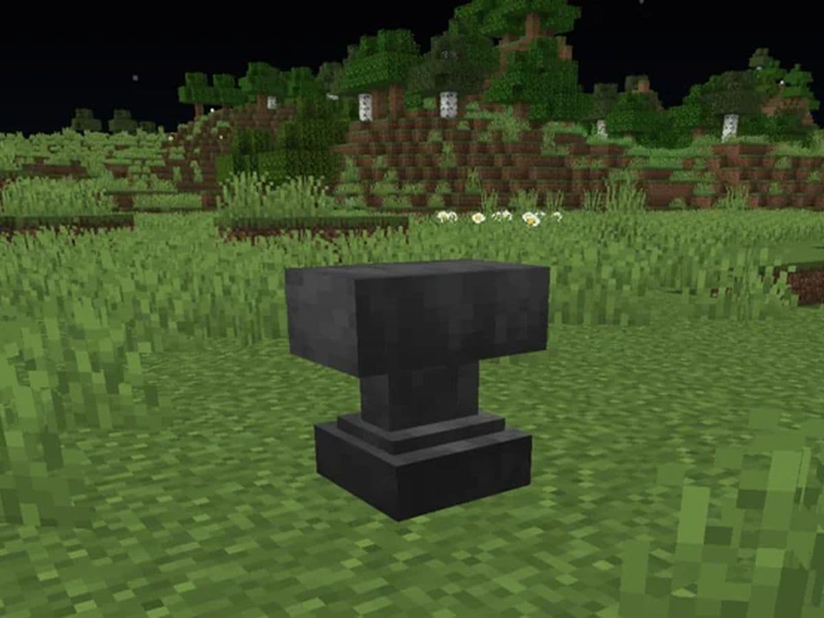 minecraft anvil recipe