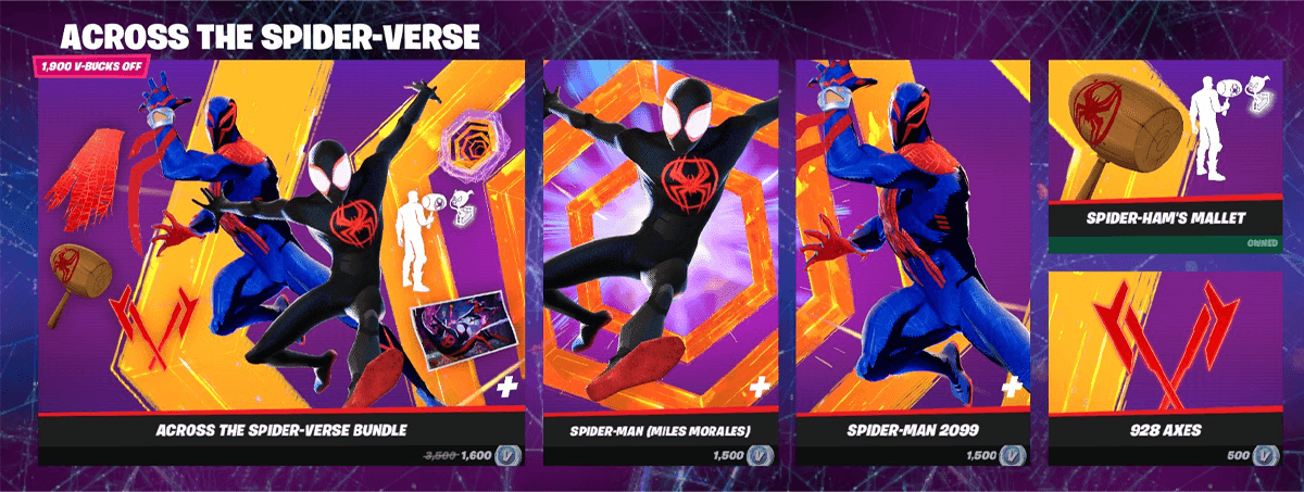 How to get Miles Morales Bundle in Fortnite - via Fortnite