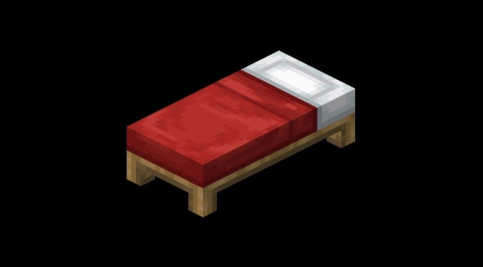 Minecraft bed
