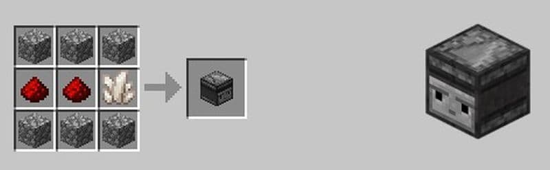 Here is how to make an Observer in Minecraft (Image Credit: Screengrab via Minecraft)