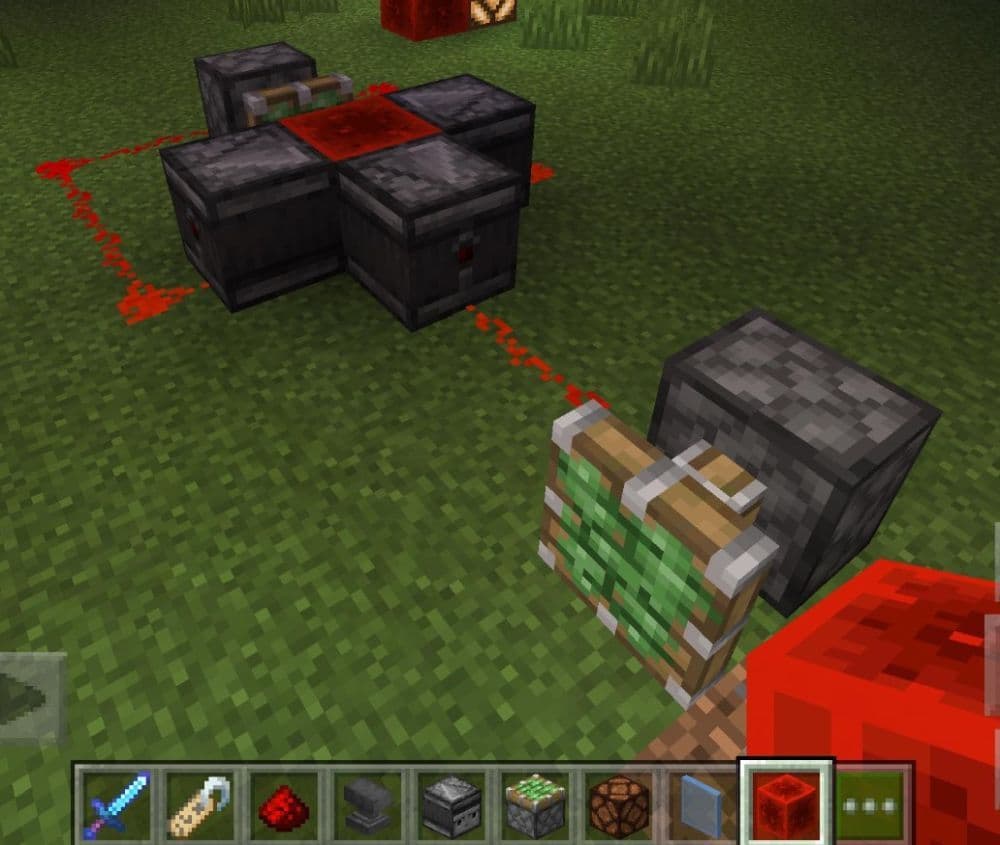 You can create a redstone clock by placing two observers facing each other as seen in the image (Image Credit: u/Quarterhour420 on r/Minecraft)