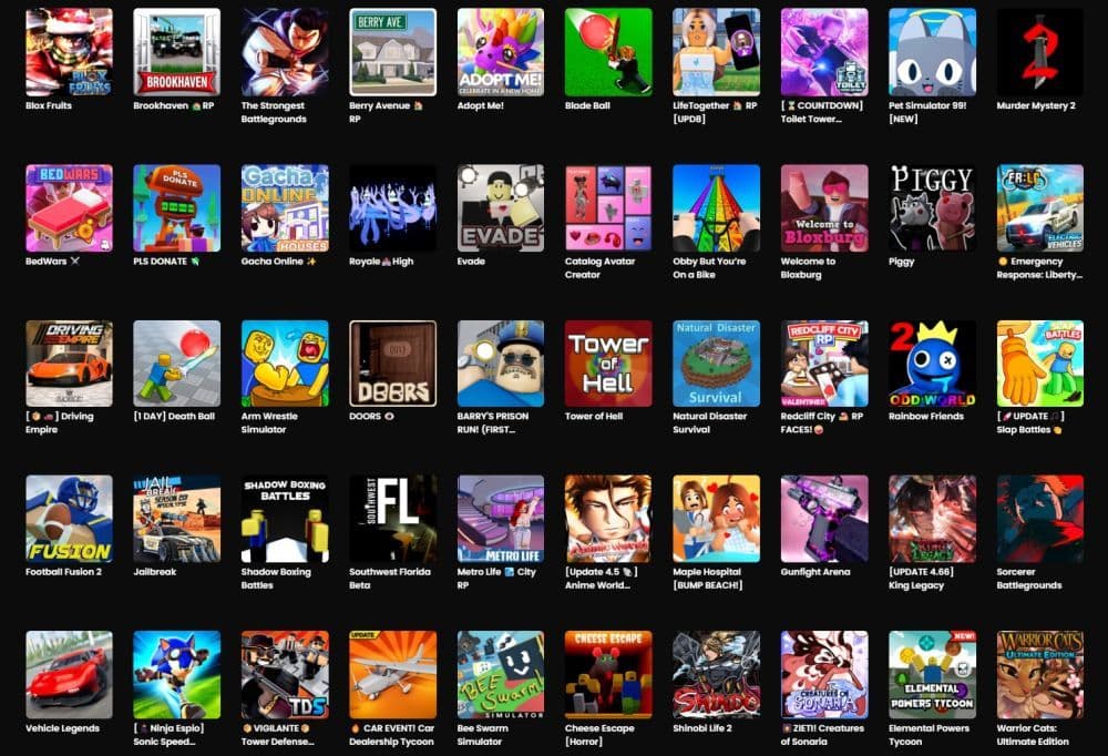 Now.gg is one of the most popular cloud gaming platforms where you can enjoy Roblox (Image Credit: Screengrab via Now.GG)