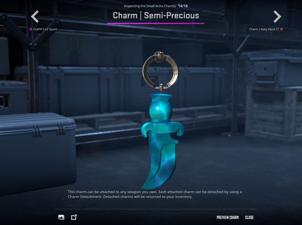 Semi-Precious Charm (Image Credit: Valve)