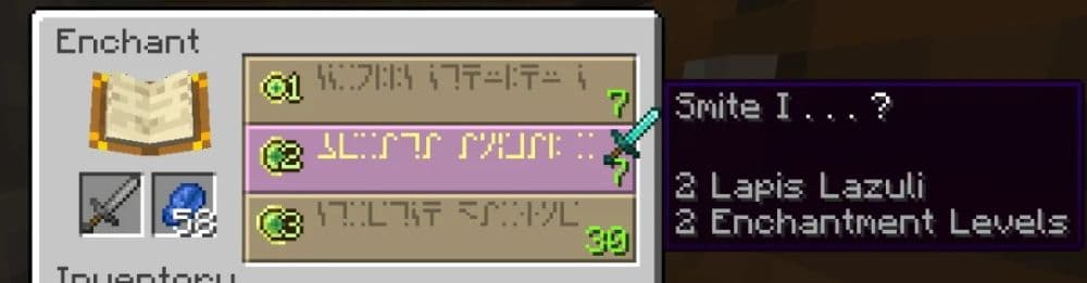 You can use the Smite enchantment on a sword or axe (Image Credit: r/Minecraft)