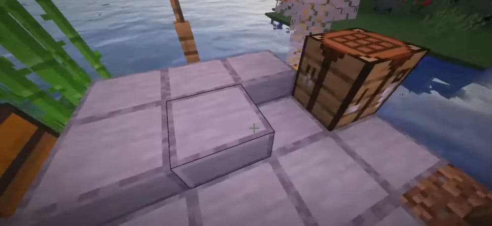You can build a whole survival base just by using smooth stone in Minecraft (Image Credit: The Global Gaming on YouTube)