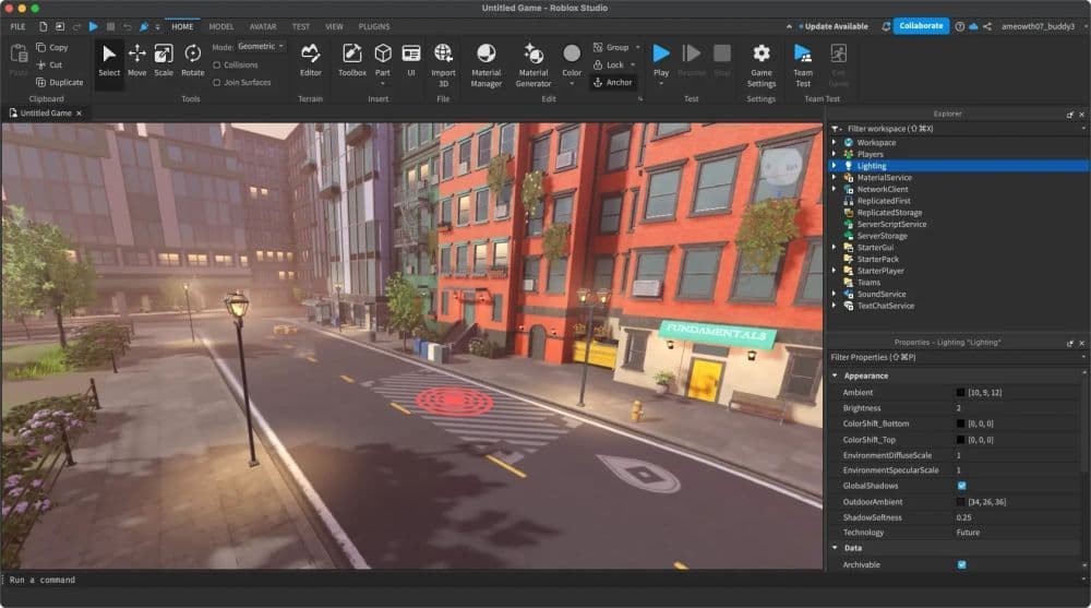 Roblox Studio offers various features that you can use in your new Roblox game (Image Credit: Roblox)