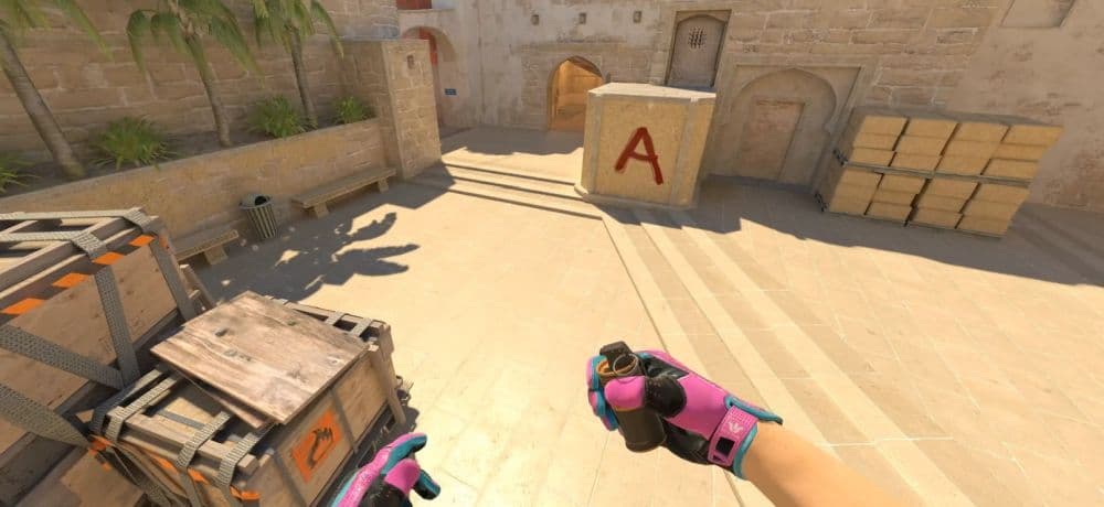 Support players usually use smokes to help their team attack or defend a bomb site (Image Credit: r/CS2)