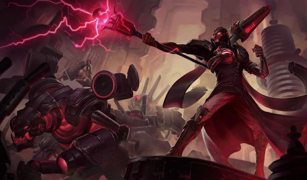 Viktor becomes a reliable source of damage once he gets a couple of kills, assists, and per 100 minions, as his skills scale based on the scores (Image Credit: Riot Games/League of Legends)